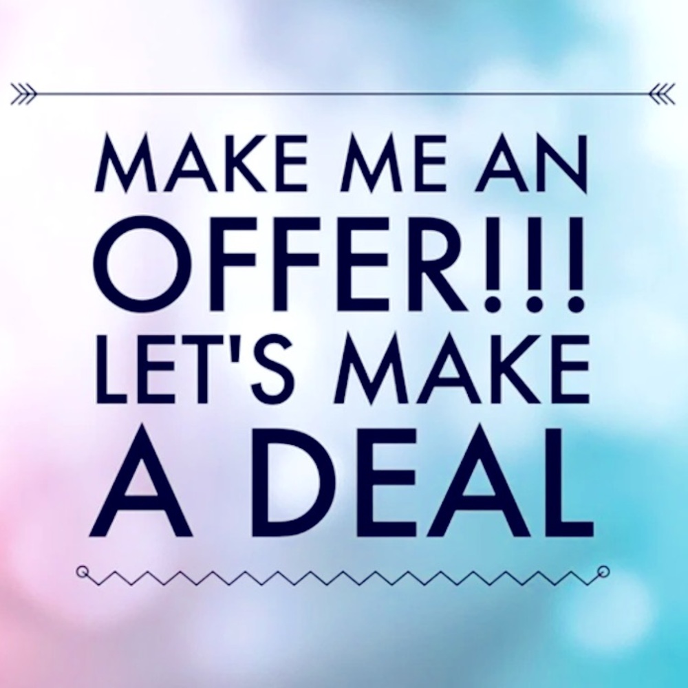 Make me an offer on ANYTHING in my closet!!